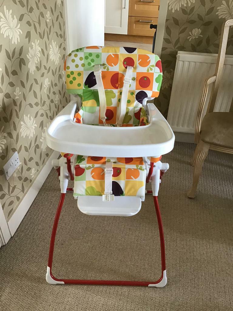 cosatto folding high chair